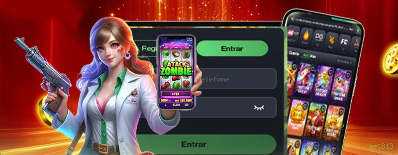 Controles de paJogonto e BRL em bet813